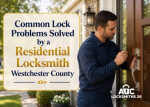 Common Lock Problems Solved by a Residential Locksmith Westchester County