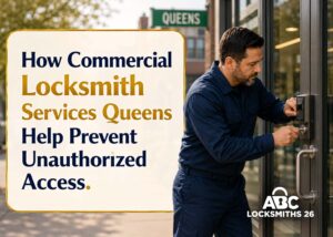 How Commercial Locksmith Services Queens Help Prevent Unauthorized Access
