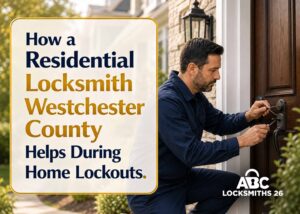 How a Residential Locksmith Westchester County Helps During Home Lockouts