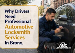 Why Drivers Need Professional Automotive Locksmith Services in Bronx