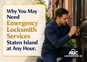Why You May Need Emergency Locksmith Services Staten Island at Any Hour