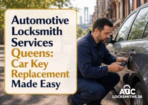 Automotive Locksmith Services Queens Car Key Replacement Made Easy