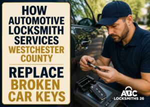 How Automotive Locksmith Services Westchester County Replace Broken Car Keys