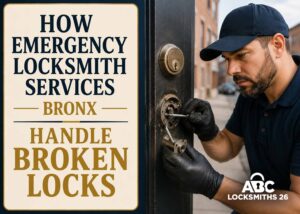 How Emergency Locksmith Services Bronx Handle Broken Locks