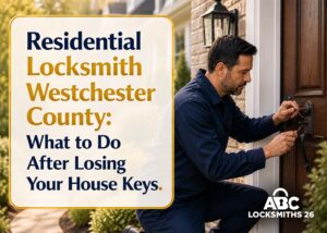 Residential Locksmith Westchester County What to Do After Losing Your House Keys