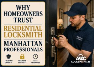 Why Homeowners Trust Residential Locksmith Manhattan Professionals