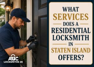 What Services Does a Residential Locksmith in Staten Island Offers
