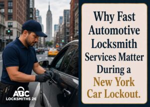 Why Fast Automotive Locksmith Services Matter During a New York Car Lockout